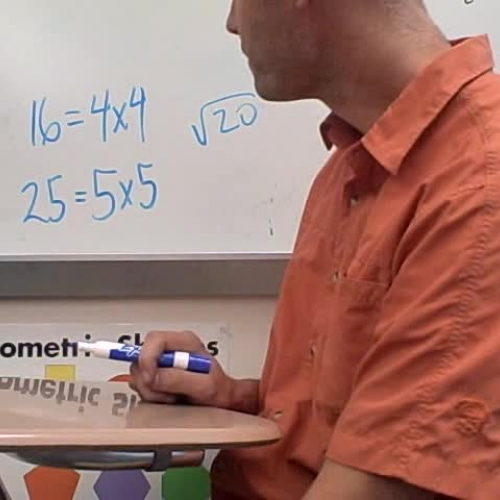 Estimating Square Roots