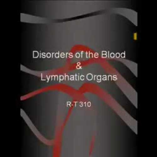 Blood and Lymph Disorders