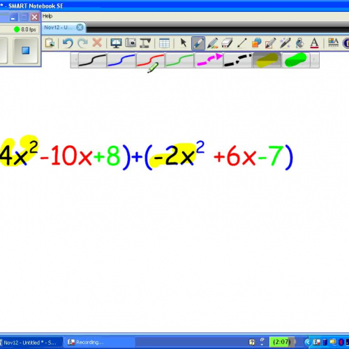 Adding Polynomials with Frank and Sam