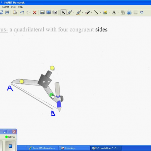 Parallel Lines Rhombus Method