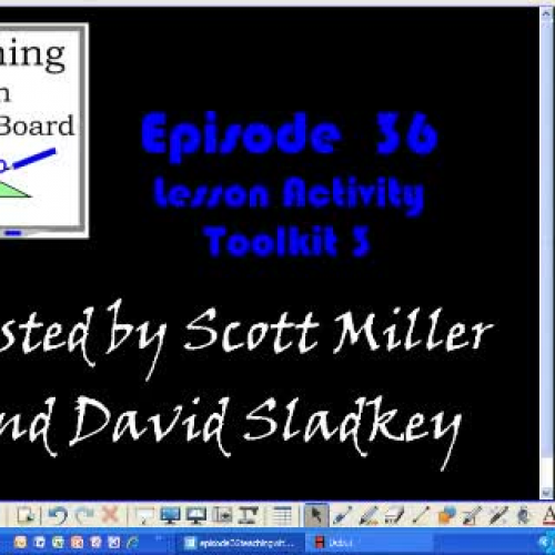 Smartboard Lesson Activity Toolkit TWS Episod