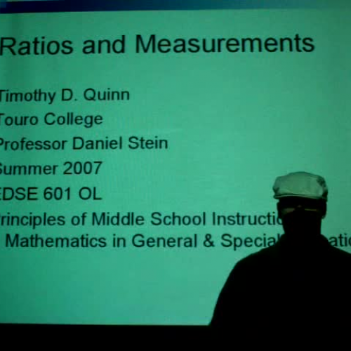 Ratios and Measurements