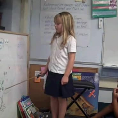 Margot presents her family tree