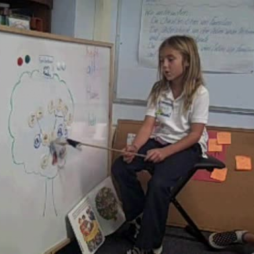 Kaelin presents her family tree