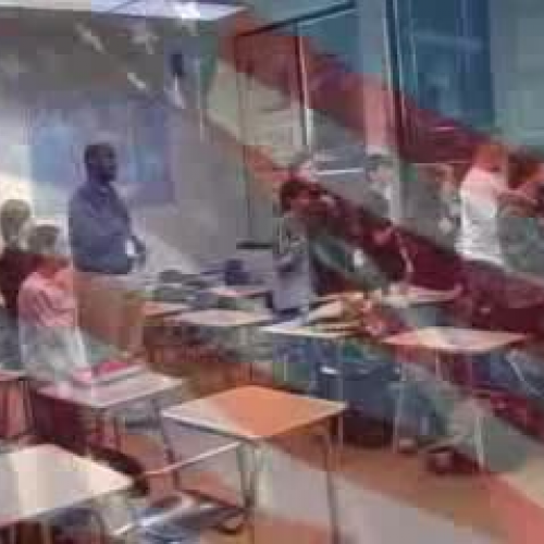 Pledge of Allegiance - Mr. Williams - 1st Blo