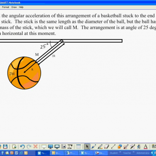 Finding angular acceleration from torque