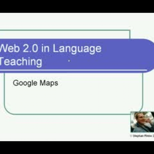 Google Maps in Language Teaching
