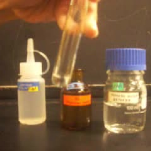Testing of iodide ion
