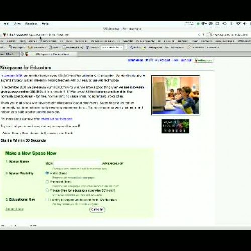 Getting Started with Wikispaces