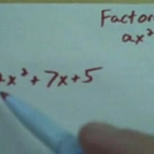 Factoring Trinomials 2