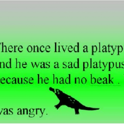 How Platypus got his Beak by Shaniah