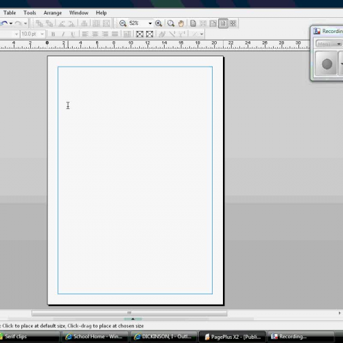 Serif PagePlus Artistic Text Tool 