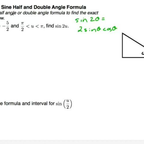 PC Cast 16 Double and Half Angles for Sine