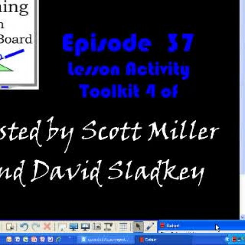 Teaching with Smartboard 37 Lesson Activity T