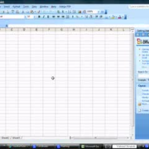 Create a table in Excel and linking it to Wor