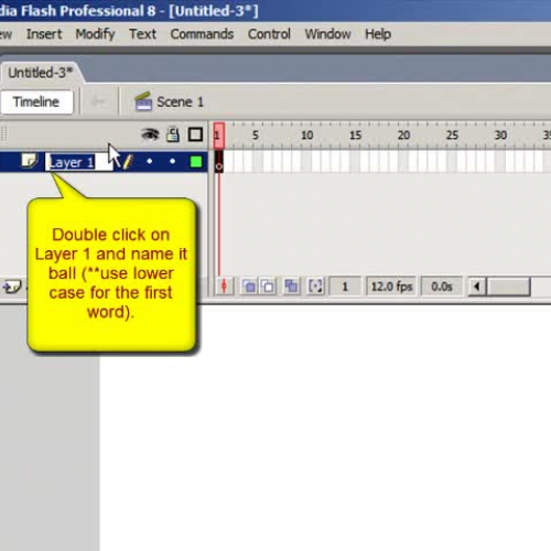 Flash 8 Basics - Using Object Properties
