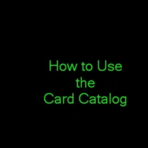 How to use the Online Catalog_A Brief Tutoria