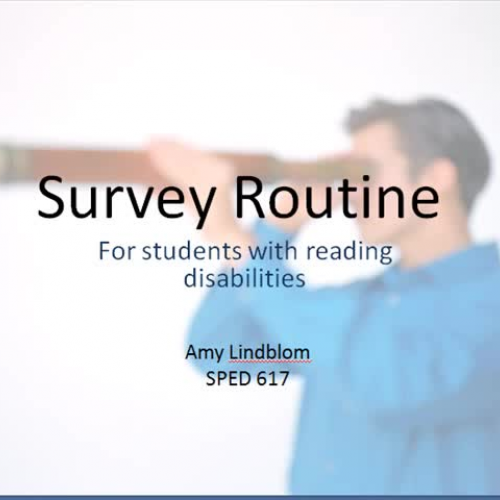 SPED 617 Presentation