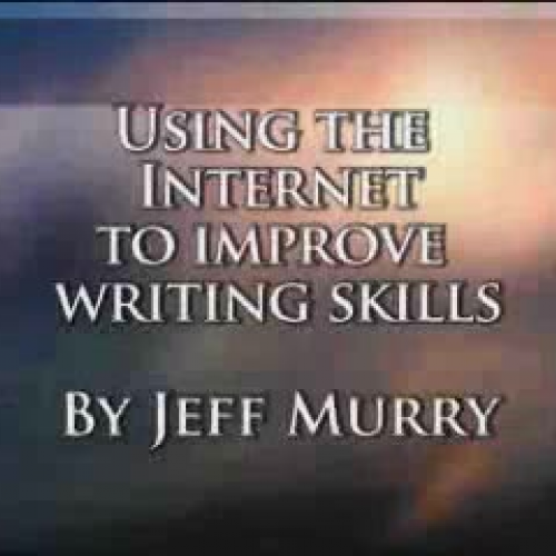 Using the Internet to help students write 