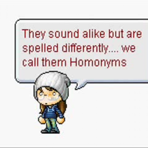 The Homonyms Meet and Meat.