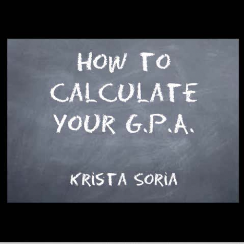 How to Calculate your GPA