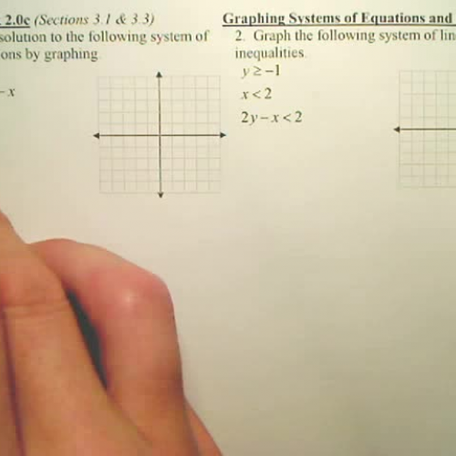 Algebra 2 -  Benchmark 2c