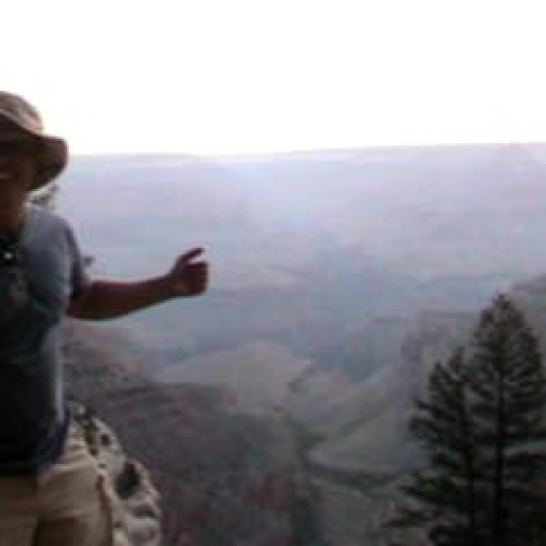 Mr. Gigliotti in Grand Canyon