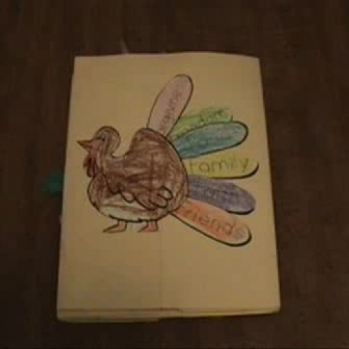 Preschool Lapbooks - Thanksgiving Crafts