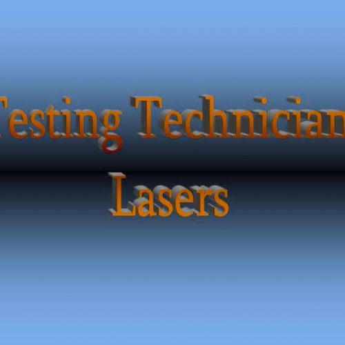 Career - Laser Technician