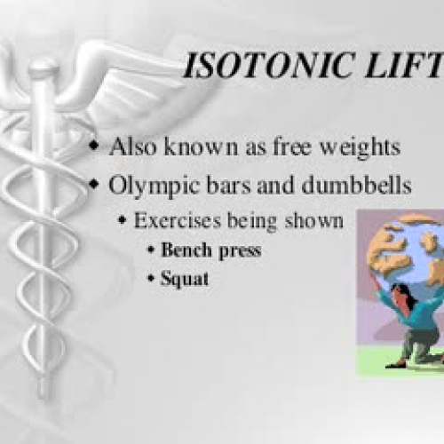 Personal Fitness Weightlifting