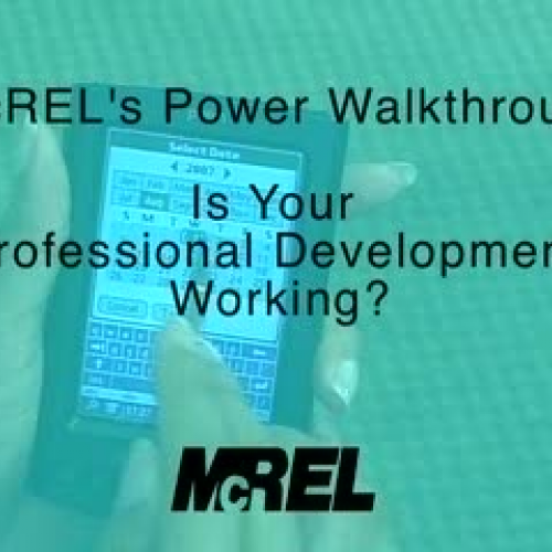 McREL Power Walkthrough