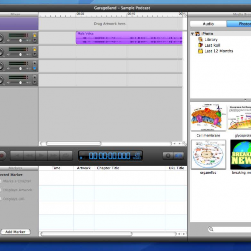 Adding Images to a Podcast