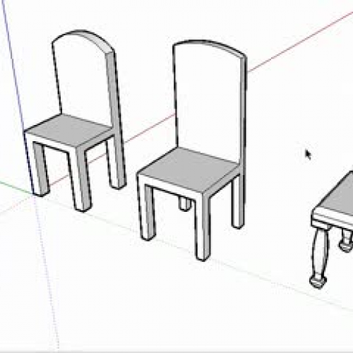SketchyUp 4- Create A Chair