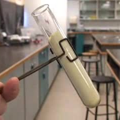 Heating and Combustion of Sulfur