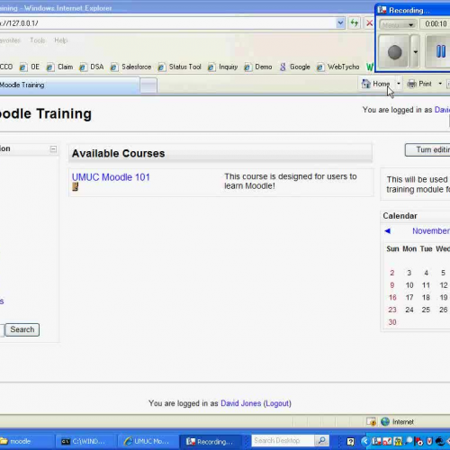 Creating a quiz in Moodle