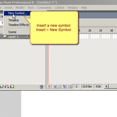 Flash 8 Basics - Person Walking