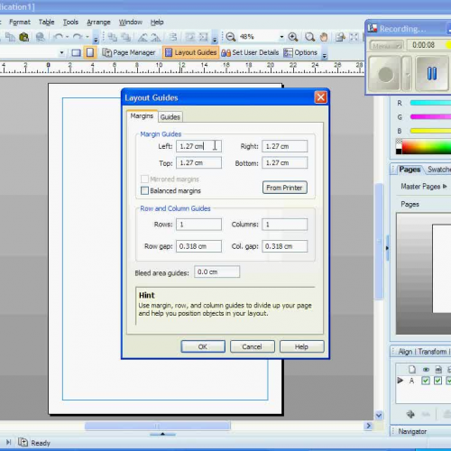 Serif Pageplus Layout Guides