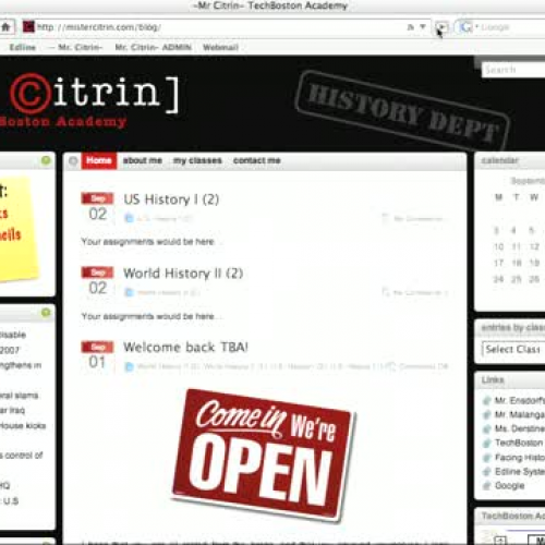 Mr. Citrin's Web Tutorial