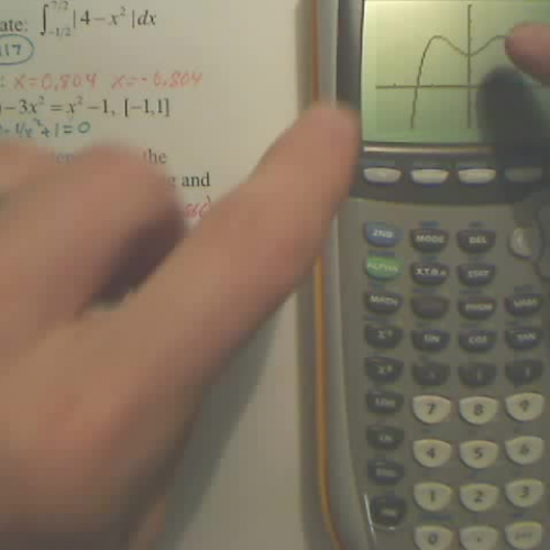 Concavity Intervals with a Graphing Calculato