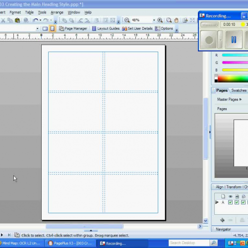 Working off page in Serif PagePlus