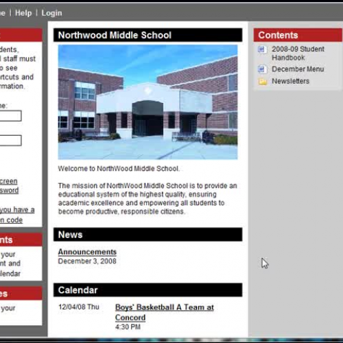 Edline Site Overview and Navigation