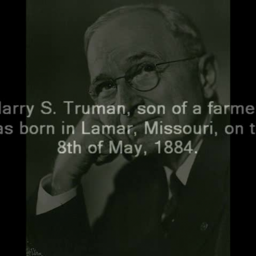 Biography of Harry S. Truman