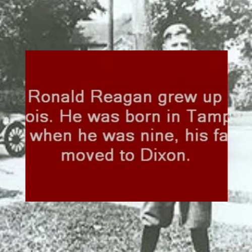 Biography of Ronald Reagan 