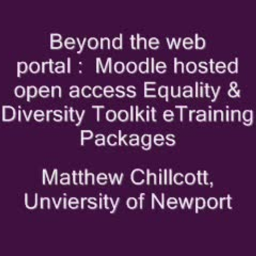 RSC Wales Moodle Moot 2007 - UWN