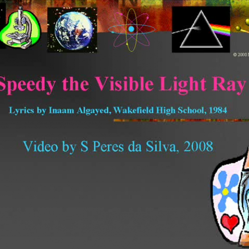 Speedy the Visible Light Ray