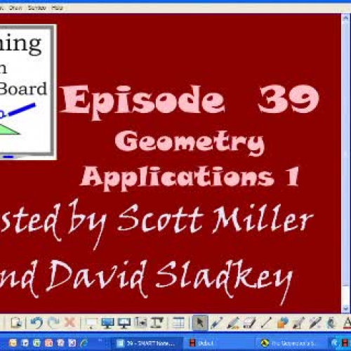 Teaching Geometry with Smartboard TWS Episode