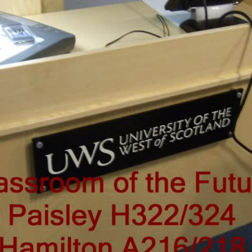 UWS Classroom of the Future