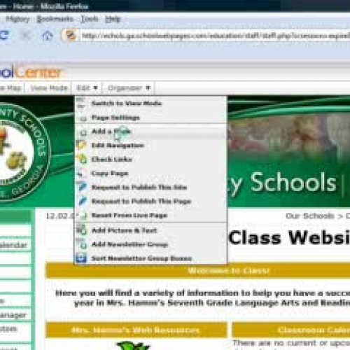 SchoolCenter Tutorial 1