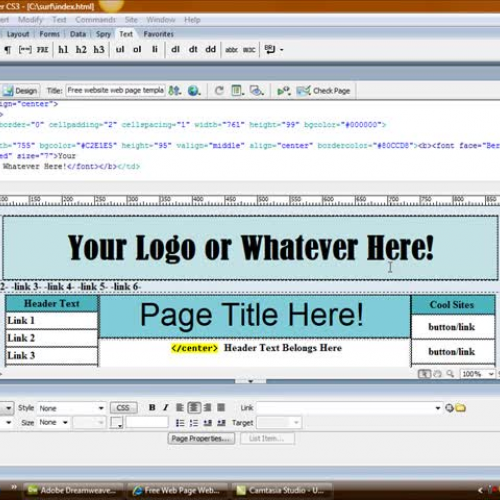Adding a banner to your template