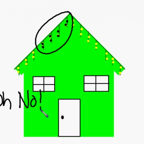 Christmas lights and parallel